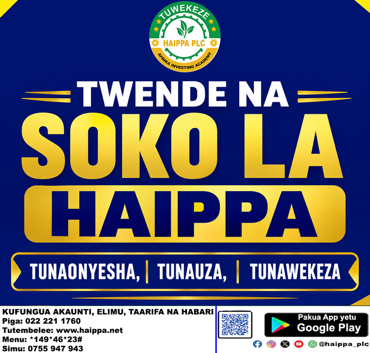 MITAJI YA HAIPPA